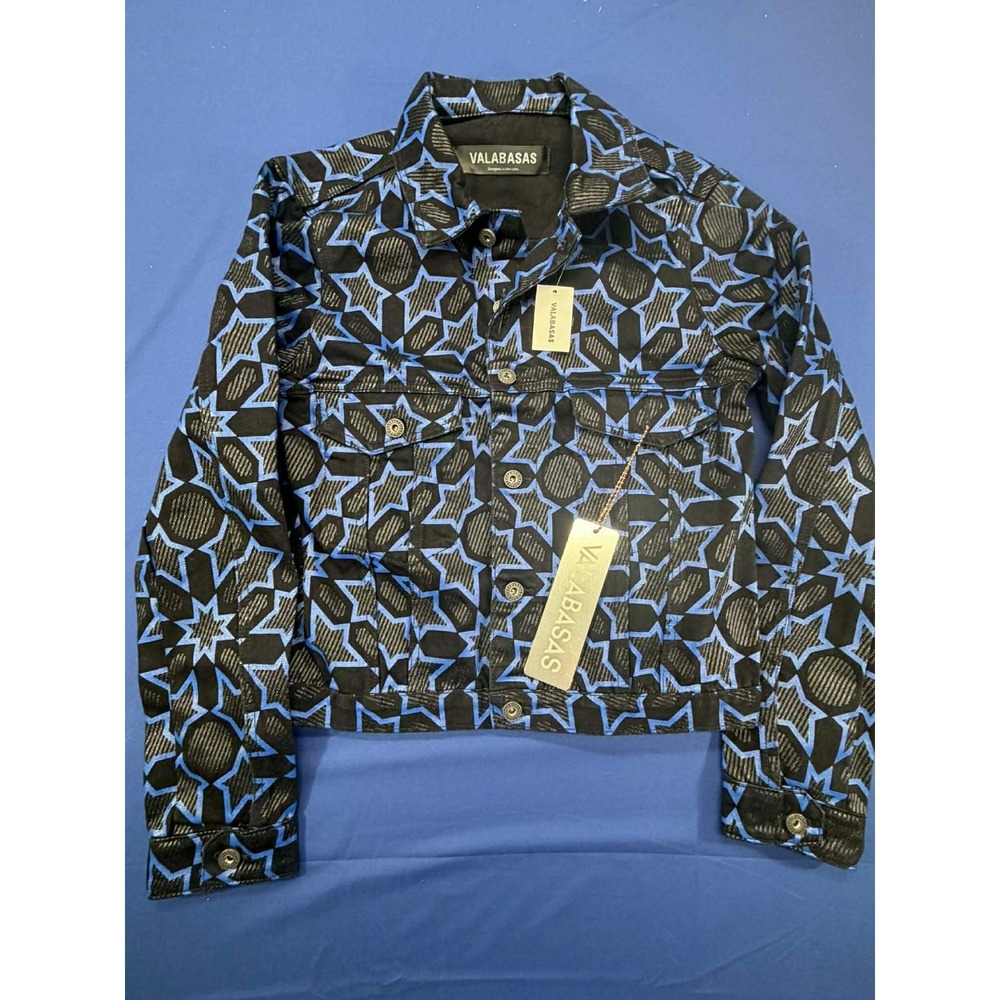 Valabasas‎ Royal Blue GlintStone Jacket Size Small